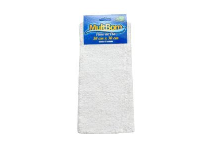 Pano de Pia MultBom Branco – 30x30cm