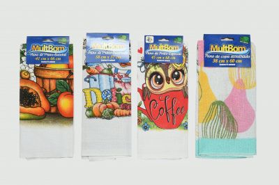 Panos bordados e sacos alvejados: praticidade que faz diferença na rotina
